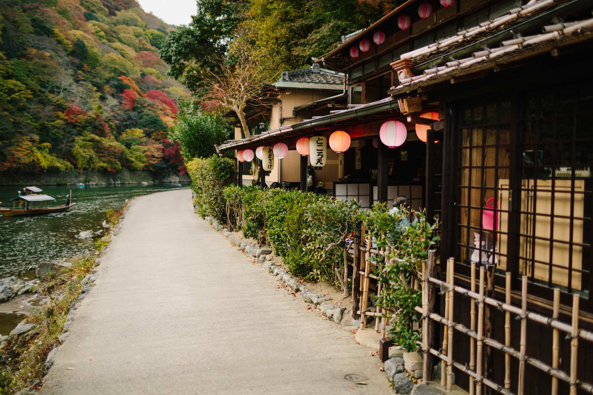 Arashiyama in Fall