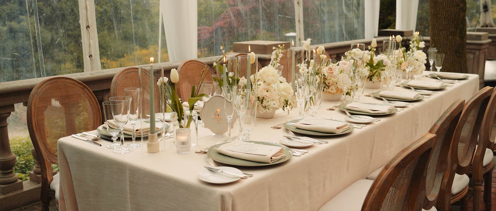 Graydon Hall Manor Outdoor Wedding Reception Details