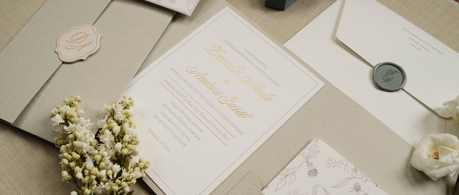 Wedding Invites and Stationery Details