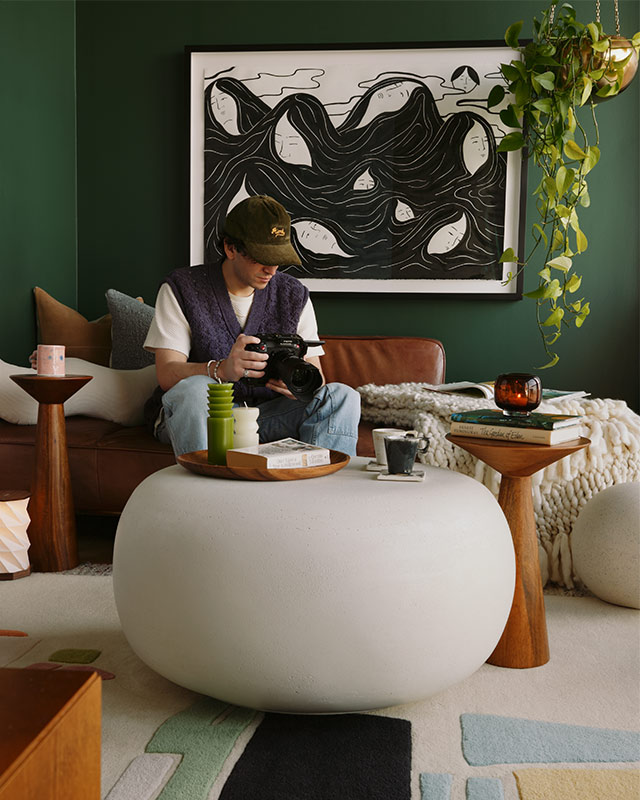 Ric from Outside In Studio with Canon Camera