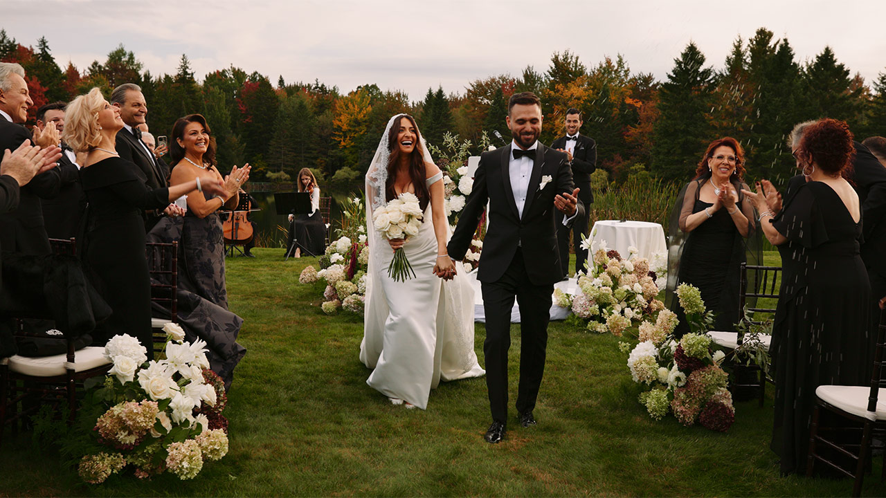 Sandy and Fil's Maison Bolton wedding in rural Quebec