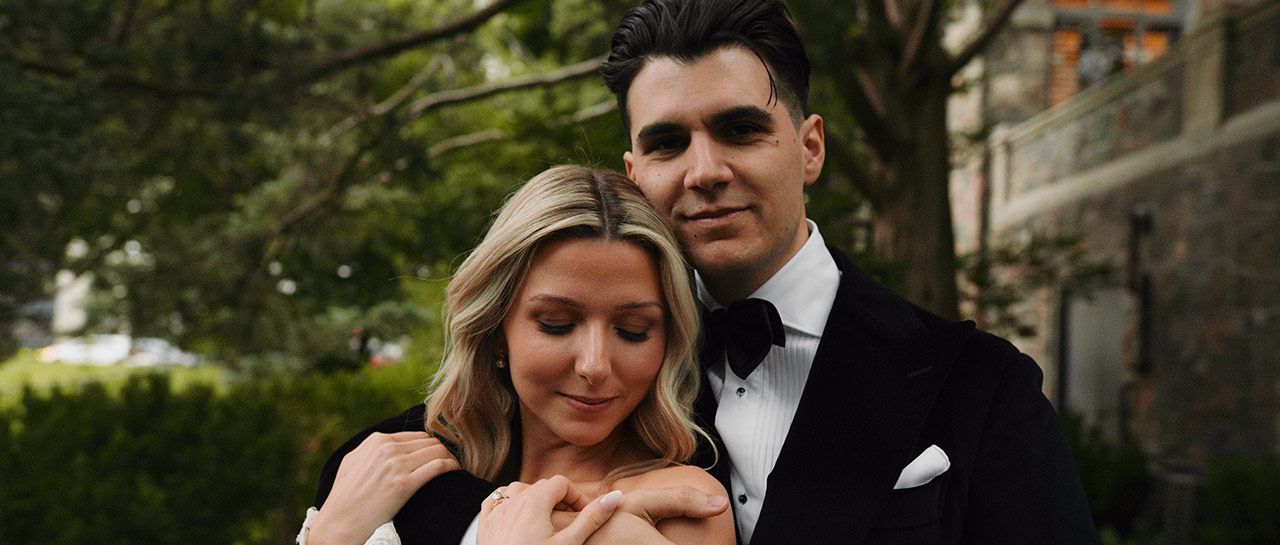 Kristen and Christian at their Graydon Hall Manor wedding