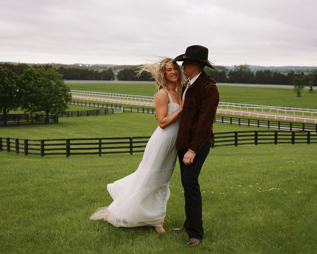 Nikki and Dave at their private estate wedding in Toronto