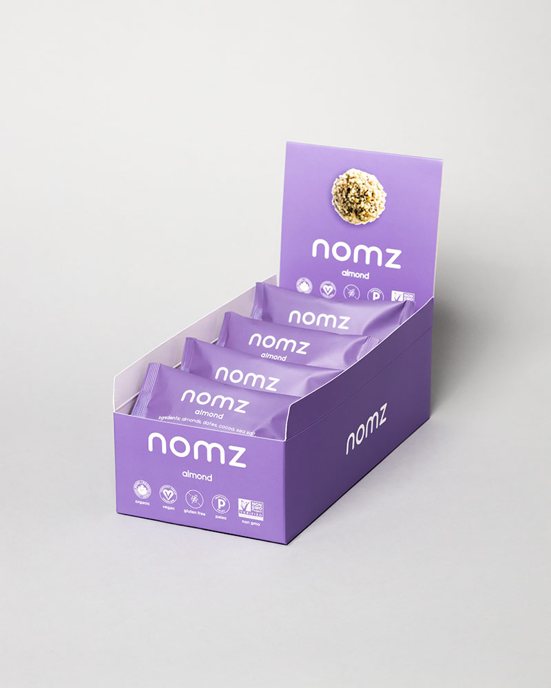 Nomz Almond Energy Bites Box