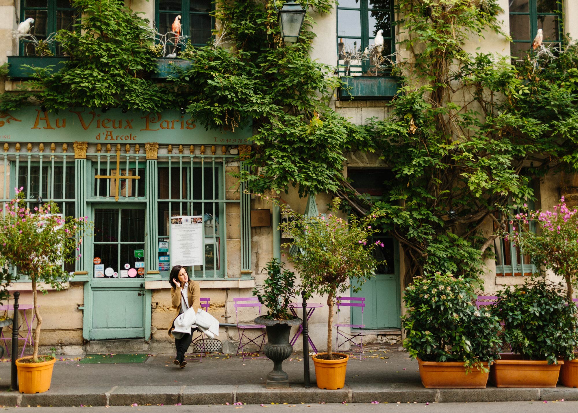 Paris Cafe Travel Photography