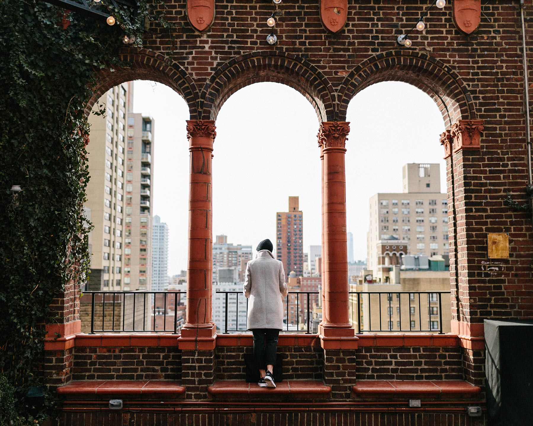 New York Rooftop View from Pod Hotel